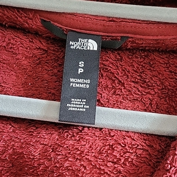 The North Face Osito Fleece Jacket Burgundy Red Women's Size Small - Picture 2 of 12